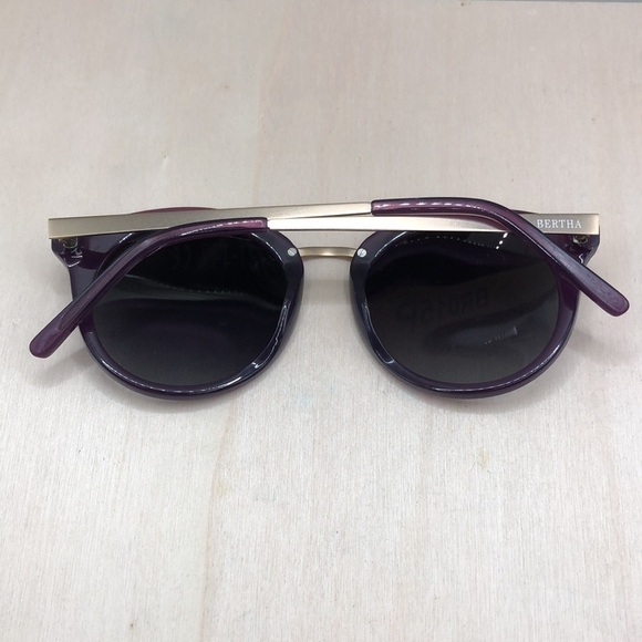 Bertha Caroline Polarized Sunglasses Oversized Style Cat Eye BR015B